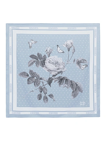 Blue Crush print scarf, 1