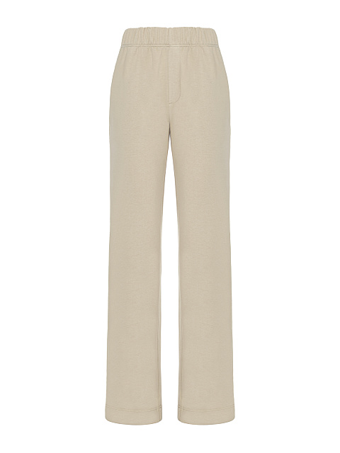 Beige "Yana" Embroidered Jersey Suit, 3 Beige "Yana" Embroidered Jersey Suit, 3