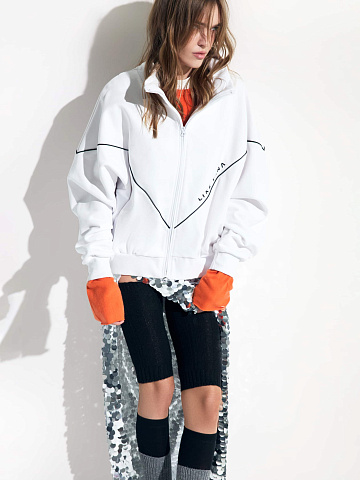 White Fleece Tracksuit, 2