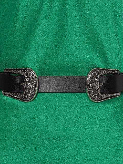 Emerald maxi dress, 3