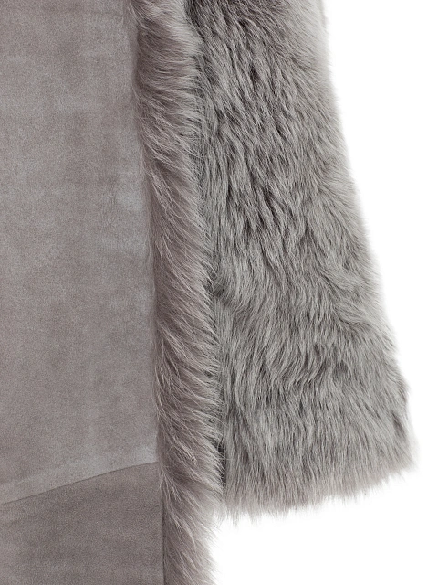 Toscana Shearling Long Coat, 10