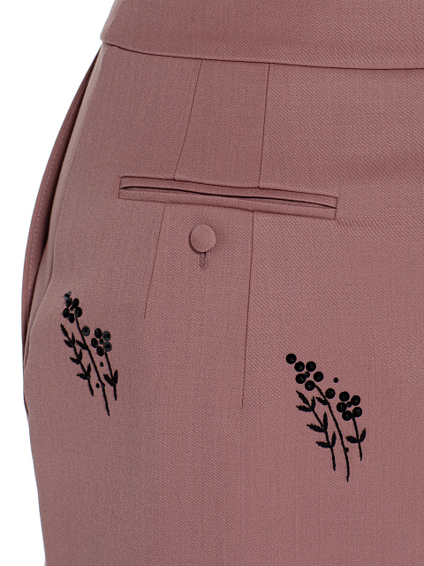 Embroidered midi skirt, 5