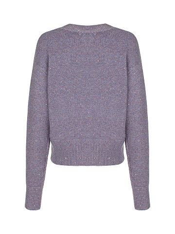 Purple Lurex & Sequins Jumper, 2