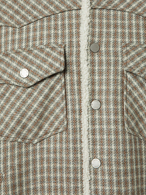 Shirt with sheepskin, 3