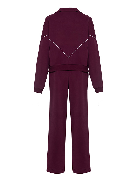 Burgundy fleece tracksuit, 2 Burgundy fleece tracksuit, 2