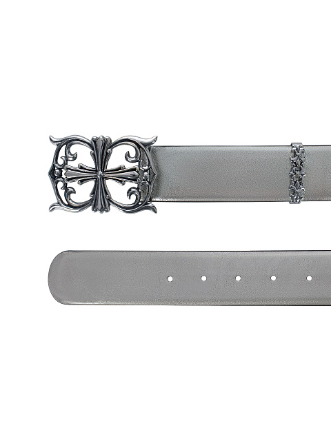 Silver Leather Belt, 2