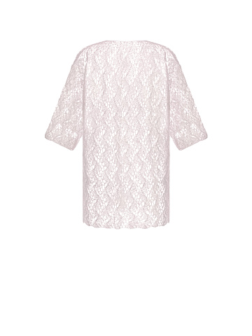 Light pink mohair children's cardigan, 2