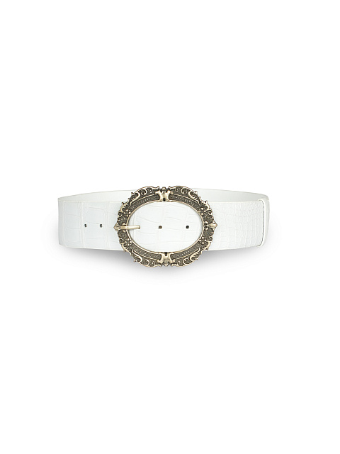 White Corcodile Belt, 1
