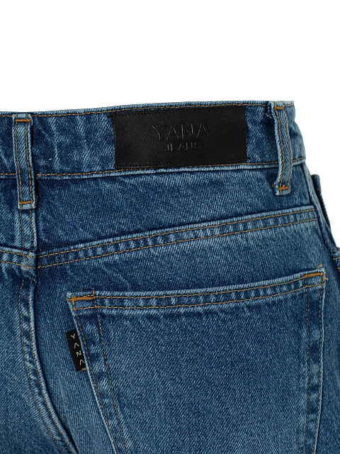 Blue Straight Leg Jeans, 5 Blue Straight Leg Jeans, 5