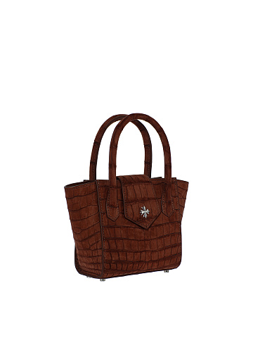 Crocodile leather bag, 2