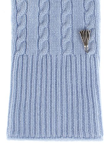 Blue Cashmere Gloves, 2