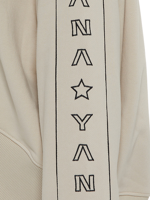 Beige & Black "Yana" Embroidered Jersey Suit, 5 Beige & Black "Yana" Embroidered Jersey Suit, 5