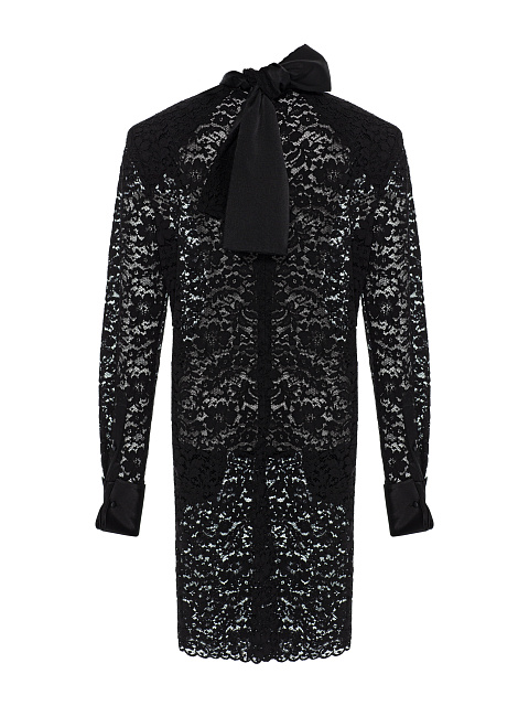 Black lace midi dress, 7