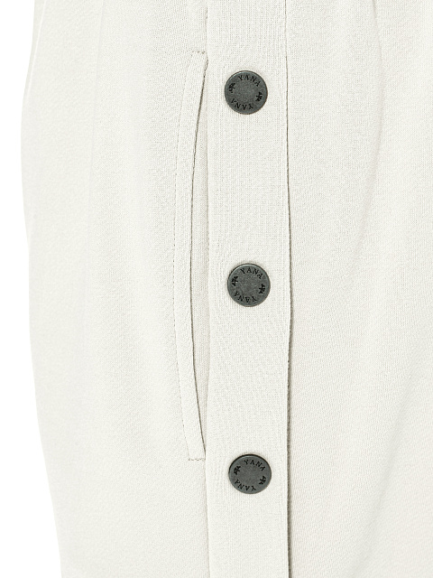 White "Yana" Embroidered Jersey Suit, 6 White "Yana" Embroidered Jersey Suit, 6