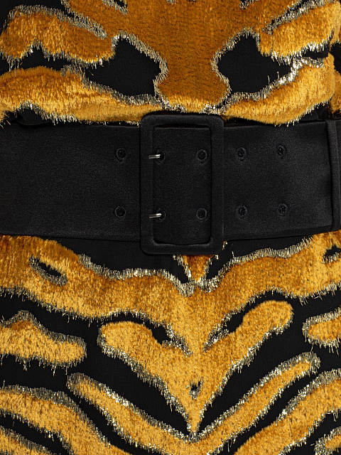 Midi dress made of devoré velvet, 4