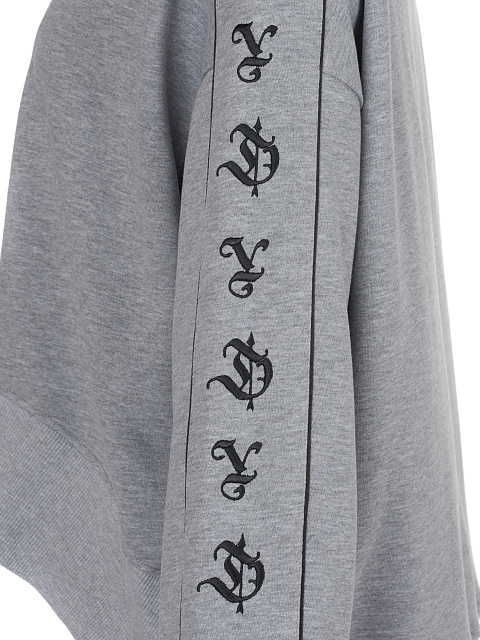 Grey Embroidered Jersey Suit, 4 Grey Embroidered Jersey Suit, 4