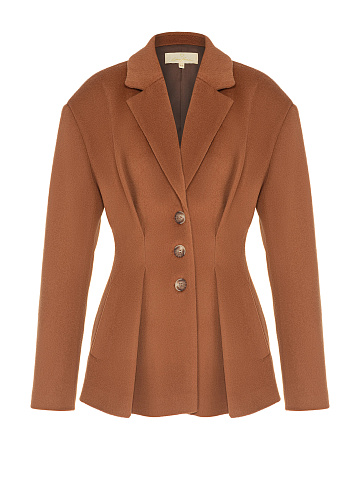 Brown wool blazer, 1