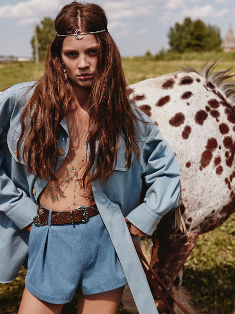 Silver & Cubic Zirkonia Moon Tiara, 3