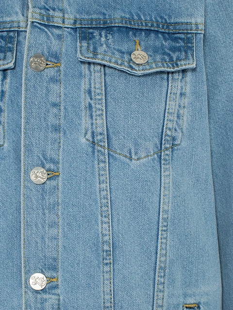 Light Blue Embroidered Denim Jacket, 3 Light Blue Embroidered Denim Jacket, 3