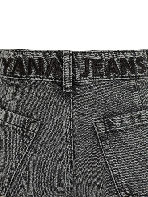 Grey denim shorts, 5