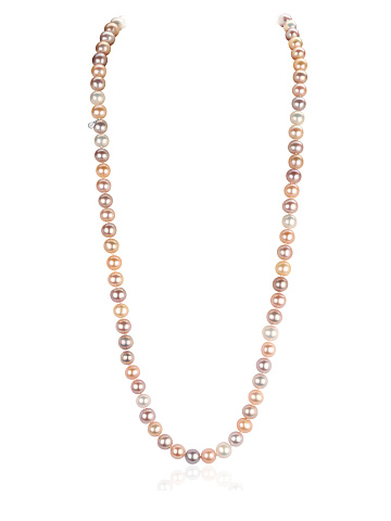Multicolor pearl necklace, 1