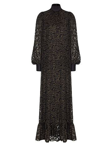 Chiffon maxi dress, 1