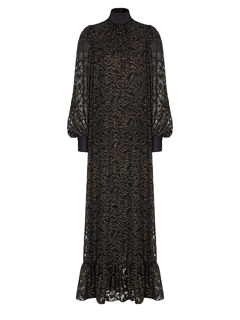 Chiffon maxi dress, 1