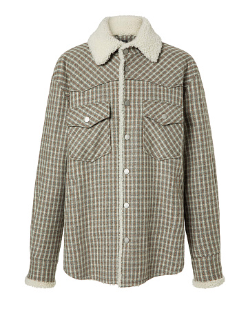 Shirt with sheepskin, 1