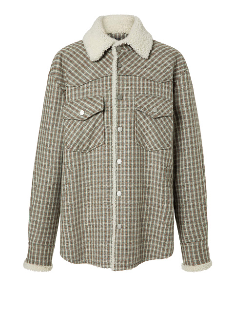 Shirt with sheepskin, 1