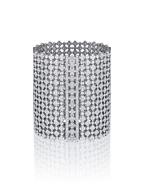 White Gold & Diamond Bracelet, 1