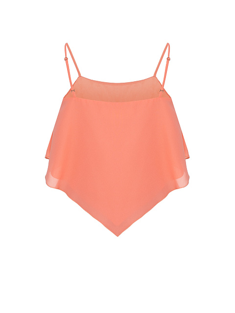 Coral camisole top with thin straps, 2 Coral camisole top with thin straps, 2