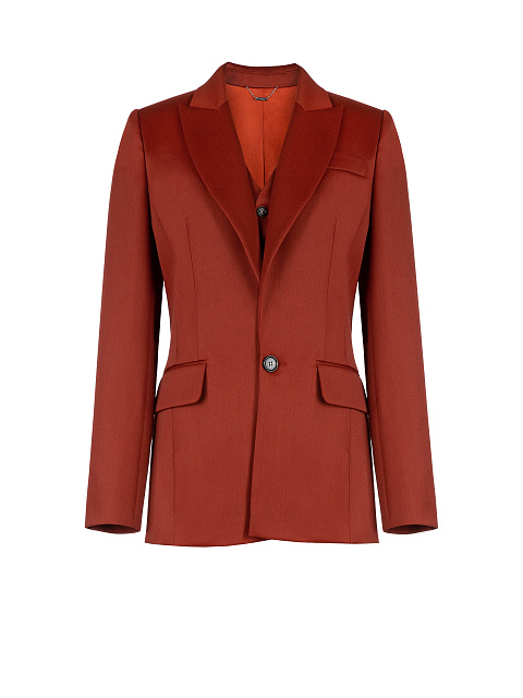 Terra-Cotta Orange Suit, 3