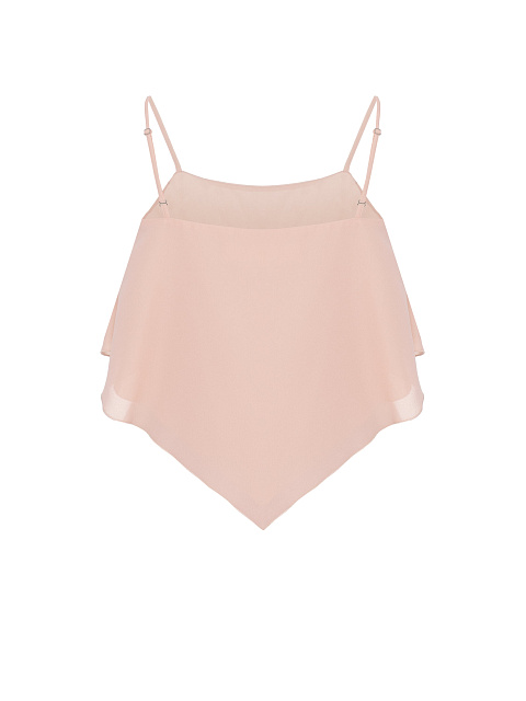 Powder-colored top with thin straps, 2 Powder-colored top with thin straps, 2
