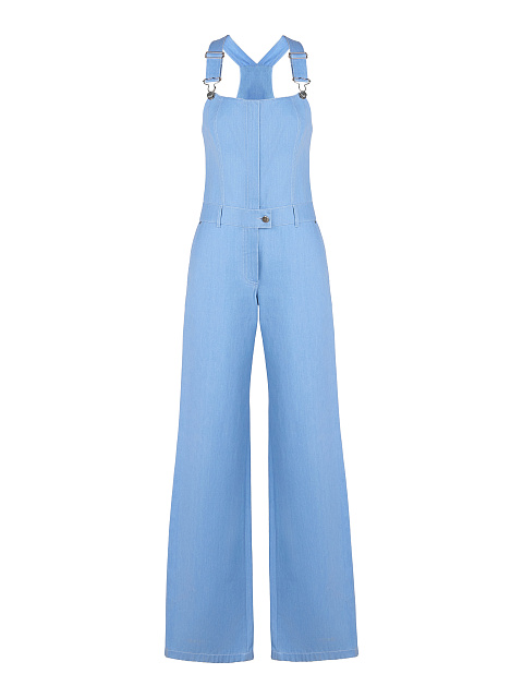 Light Blue Denim Jumpsuit, 1 Light Blue Denim Jumpsuit, 1