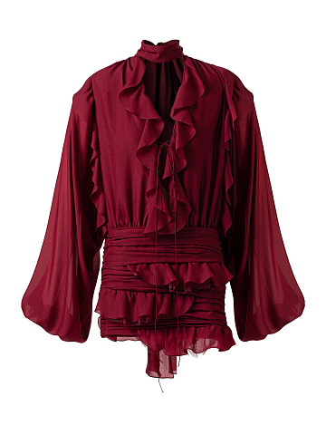 Chiffon mini dress, 2