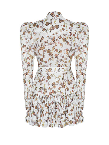 Cotton mini dress, 2