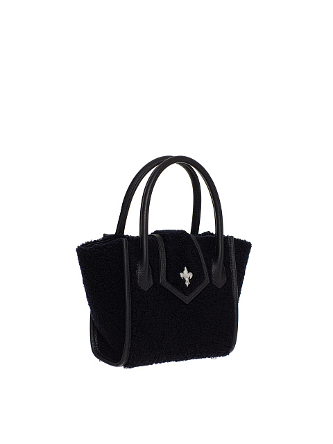 Black Shearling Lily Bag, 2 Black Shearling Lily Bag, 2