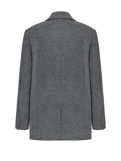 Denim jacket with crystals, 2