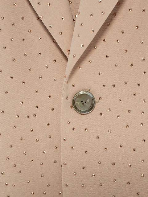 Bige Rhinestones Jacket & Mini Skirt Suit, 6