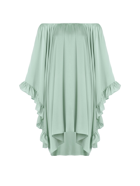 Green Off-Shoulder Dress, 1 Green Off-Shoulder Dress, 1