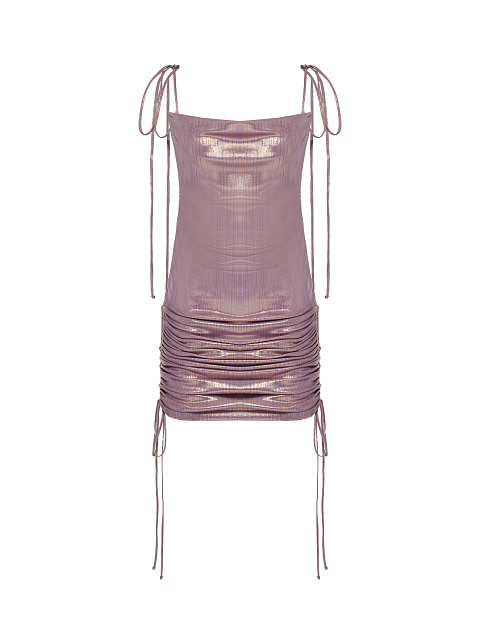 Metallic Pink Jersey Transformer Dress, 1 Metallic Pink Jersey Transformer Dress, 1
