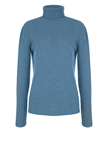 Dark Blue Cashmere Sweater, 1