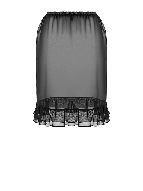 Black mini skirt, 2