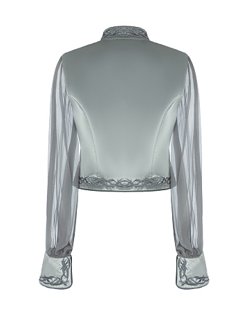 Grey Velvet Jacket, 2