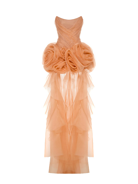 Maxi organza dress, 1