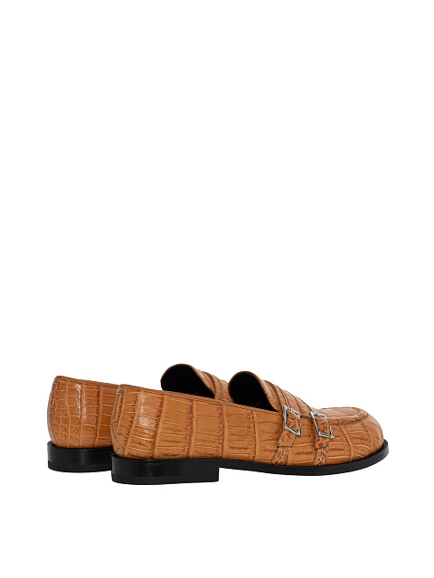 Crocodile leather loafers, 4