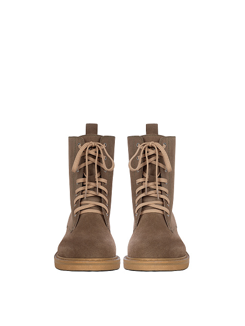 Khaki Suede Boots, 2