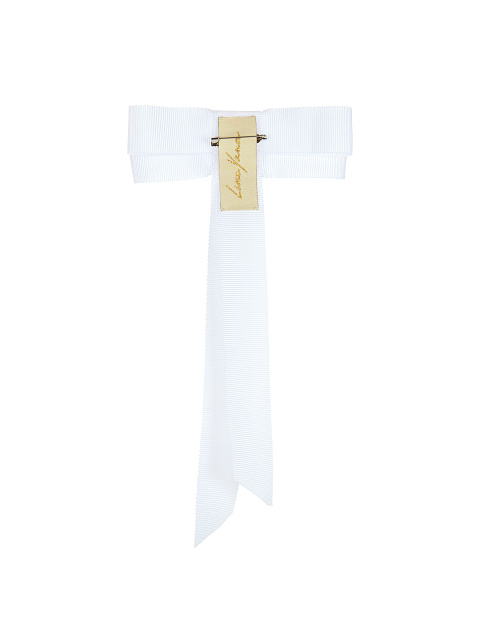 White Bow Brooch, 3