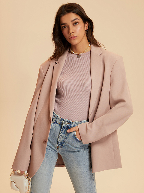 Pink oversized blazer, 11 Pink oversized blazer, 11