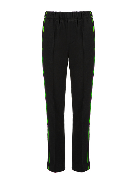 Black & Neon Green YD Embroidered Jersey Suit, 3 Black & Neon Green YD Embroidered Jersey Suit, 3